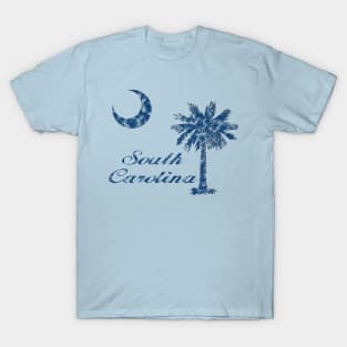Aged Blue South Carolina T-Shirt